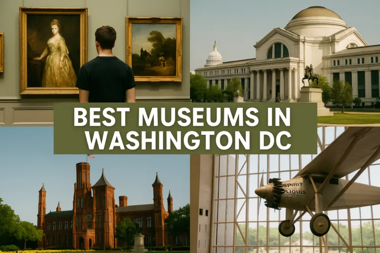 Visitors exploring top museums in Washington DC