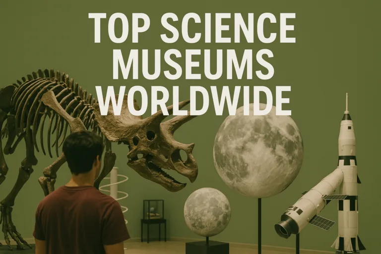 Top science museums showcasing interactive exhibits worldwide
