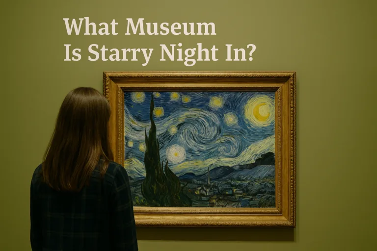 Vincent van Gogh Starry Night on display at MoMA New York