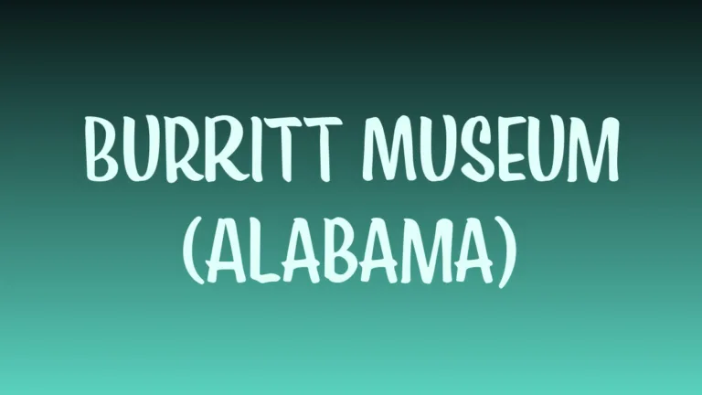 Burritt museum Alabama hilltop historic homestead and park