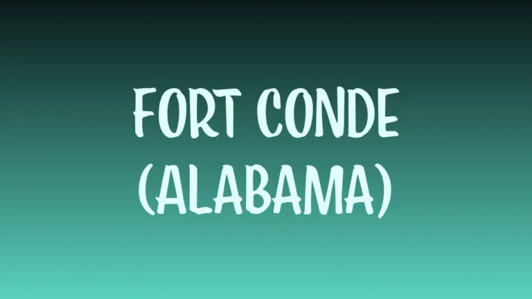 Fort Conde historic fort museum in Mobile Alabama