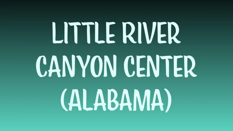 Little River Canyon Center museum overlooking Alabama sandstone gorge