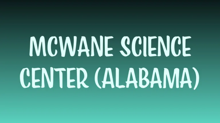 McWane Science Center museum exterior in Birmingham Alabama