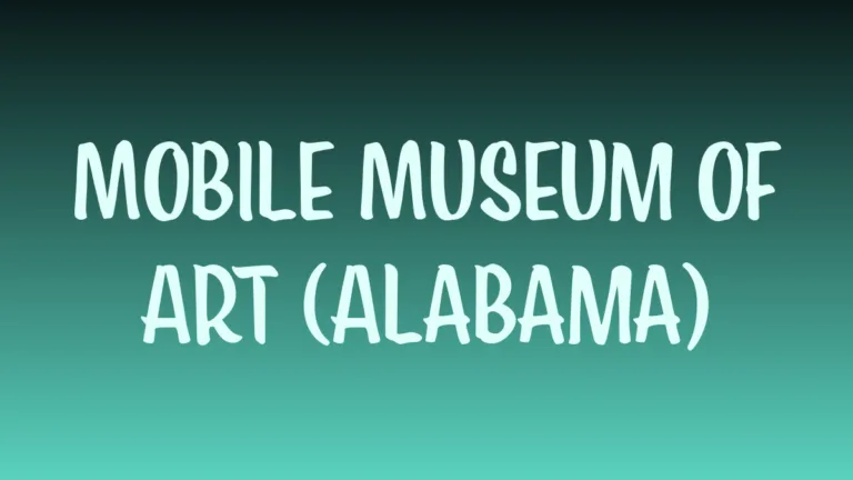 Exterior of Mobile Museum of Art in Alabama